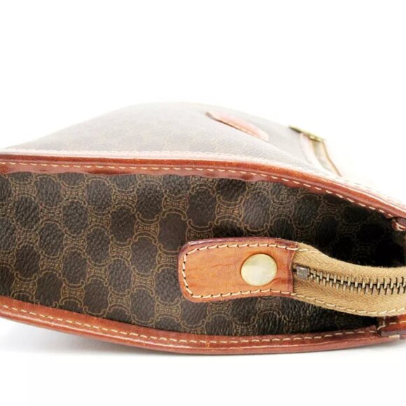 Authentic CELINE Clutch Bag Macadam PVC Leather Authentic T17249 - Picture 4 of 9